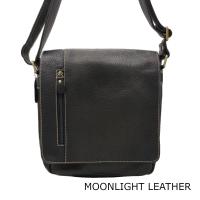 ราคา กระเป๋าสะพายหนังแท้ Moonlight รุ่น Theo สีดำ ทำจากหนังวัวทั้งใบ สวย นุ่มมาก ใส่แท็บเล็ตได้ ทนทาน รับประกัน 1 ปีเต็ม (20013039149)