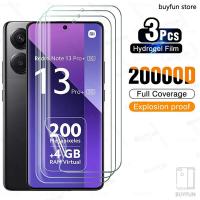 ราคา 3PCS For Xiaomi Redmi Note 13 Pro Plus Note13 Pro+ 13Pro 4G 5G Full Cover Hydrogel Soft Film Screen Protector Protective film (24910406912)