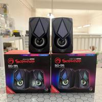 ราคา SALE!! ลำโพง Marvo SG-119 2.0 Stereo LED Gaming Speakers ลำโพงเกมมิ่ง (25531102016)