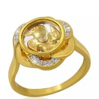 ราคา แหวนกังหัน กังหันแชกงหมิว แหวนทอง ชุบทอง24k. ประดับเพชรcz แหวนนำโชค กังนำโชค (5341787759)
