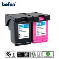 ราคา Befon 21 22 XL ตลับหมึกสําหรับ HP 21 22 HP21 HP22 21XL 22XL Deskjet F2235 2180 2280 F370 เครื่องพิมพ์ (27292829554)