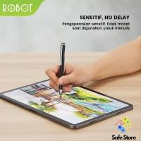 ราคา ROBOT RSP02 Universal Capacitive Stylus Pen สีดําสําหรับมือถือและแท็บเล็ต รับประกัน 1 ปี (43455776286)