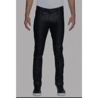 ราคา Stacked Guy - Wax Coated Black Stretch Naked&Famous มือสองใหม่มาก size 30 (22647181720)