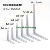 ราคา SIKU มุมชั้นวางของติดผนังเหล็กสีขาว 1 กล่อง 24 ชิ้น – 3x4 4x5 5x6 6x8 8x10 10x12 | โกดังฟาจาร์มูเลีย (48101484816)