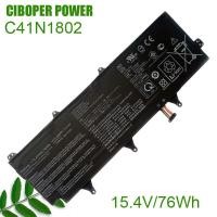 ราคา CP แบตเตอรี่แล็ปท็อป C41N1802 0B200-03140100 15.4V/76Wh สำหรับ ROG Zephyrus S GX701G GX701GX GX735GW GX735GVR GX701GV-EV (24534402665)