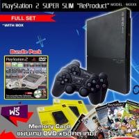 ราคา Ps2 ReProduct Sony Playstation 2 PS2 Slim 90006 Full Set (SFC PLUS) (235856261)