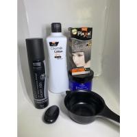 ราคา เซ็ต ย้อมผมเทา!! ผงกัด ไฮโดรเย่น ยาย้อมสีเทา ถ้วยย้อม แปรงย้อม แชมพูผมเทา โลแลน ยาย้อม ผงกัดฟอกผม ชุดย้อมผม อุปกรณย้อมผม (17662375760)