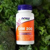 ราคา ดิม NOW Foods Supplements, DIM 200 (Diindolylmethane) with Calcium D-Glucarate, 90 Veg Capsules (26942672991)