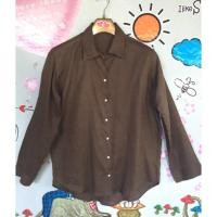 ราคา เสื้อเชิ้ตสาวอวบ เสื้อคนอ้วน เสื้อมือสอง(44”) (610038532)