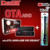 ราคา iDeaSaT กล่องรับสัญญาณดาวเทียม รุ่น OTA A5HD + USB Wifi IDeasatรับชมได้ 2 ระบบ) (13657457372)