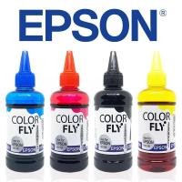 ราคา หมึกเติม Epson ชุด4สี ขนาด 100 ml COLOR FLY Refill เติม Epson ได้ทุกรุ่น (15787329855)