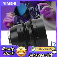 ราคา 35 มม.T2.0 เลนส์ Cinema นุ่มภาพเบลอ 310 องศาโฟกัสจังหวะโฟกัสแบบแมนนวล Full Frame สำหรับกล้องดิจิตอล (58100010851)