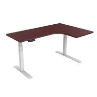 ราคา FlexiSpot Dual Motors Electric Height Adjustable Desk - L Shaped (E3L Frame + Desktop) (2283059018)