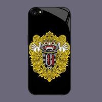 ราคา DK-64 อินโดนีเซีย FC Bali United Casing GLASS soft frame สีดํา iPhone SE 6 X XS 6S XR 8 7 Max Plus 2020 2022 (45802560870)