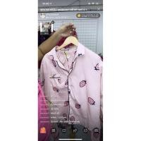 ราคา ชุดนอนผ้าซาตินมือสอง (6569224570)