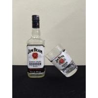 ราคา Jim Beam ของแท้ – ขวดเปล่าพร้อมแก้วลายเดียวกัน (56503033018)