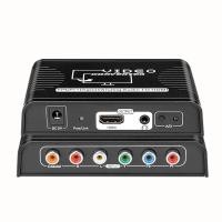 ราคา 1080P YPbPr อะแดปเตอร์ HDMI Audio Video 5 RCA Converter สําหรับหน้าจอทีวีไปยังสายเชื่อมต่อ HDMI สําหรับ PS2 DVD Wii X HDTV (49852910144)
