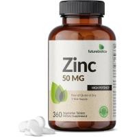 ราคา Futurebiotics Zinc 50 MG จัดหา 1 ปี - เม็ดมังสวิรัติ 360 ที่ไม่ใช่จีเอ็มโอ (45102370987)