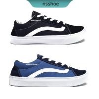 ราคา [พร้อมส่ง] Leo V1 ลีโอ เบอร์ 37-45 รองเท้าผ้าใบ ทรงแวนส์ ใส่ได้ทั้งชาย-หญิง (24757705034)