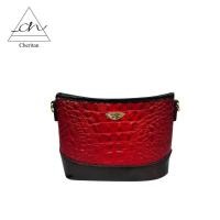 ราคา Cheritan กระเป๋าสะพายข้างหนังจระเข้ รุ่นS175-78 เชอริตัน (6944904941)