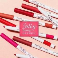 ราคา MISSHA Silky Lasting Lip Pencil (Salsa Red) 0.25g (6246229514)