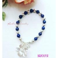 ราคา สร้อย​ข้อมือ​เงิน​แท้​92.5​ สร้อย​ข้อมือ​เงิน​แท้​ สร้อย​ข้อมือ​หิน​ หินลาพีส หินสีน้ำเงิน​ เงิน​แท้​92.5​ แฮนด์เมด​ (4893146110)