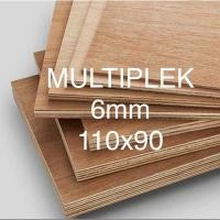 ราคา ไม้อัด / Multiplex 6mm (110x90)ซม. ไม้อัด 6มม. (48252168729)