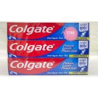 ราคา STRR ยาสีฟันคอลเกต 100 กรัม รสยอดนิยม สินค้ายกโหล (12 หลอด) (19176316813)