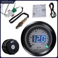 ราคา Air การใช้ Ratio Gauge 52 มม./2 นิ้ว 12V ที่แม่นยํา AFR Gauge Kit O2 เซนเซอร์ออกซิเจน Digital Car Volmeter SHOPTKC7210 (25344117239)