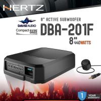 ราคา คุณภาพเบสเเน่น HERTZ DBA-201F ลำโพงติดรถยนต์ SUBBOX ACTIVE SUBWOOFER 8นิ้ว 440watts 32Hz-400Hz (41527202015)