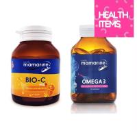 ราคา Mamarine Mom – Omega 3 มามารีน มัม โอเมก้า 3 30 เม็ด และ Bio-C Plus Elderberry ชนิดแคปซูล (7754439162)