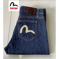 ราคา {เอว27-28}EVISU JEANS แท้% มือ2 (23817849538)