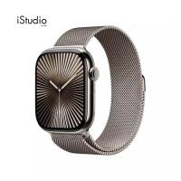 ราคา Apple Watch Series 10 GPS+Cellular Titanium Case สาย Milanese Loop I iStudio by SPVi (46602837169)