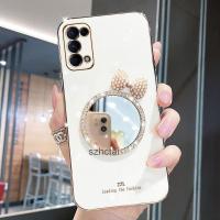 ราคา เคส oppo reno 4 reno 5 reno 4 pro reno 5 pro หรูหรา มุก โบว์ กระจกแต่งหน้า ชุบ ซิลิโคน เคสโทรศัพท์ นิ่ม oppo reno 4 reno 5 reno 4 pro reno 5 pro (24514517406)