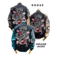 ราคา Rogue Sukajan jacket มังกรซากุระ มีให้เลือก3สี ลายปักทั้งหมด มีลายปักมังกรที่แขน ราคาเบาๆเหมาะสำหรับผู้เริ่มต้น (29620184199)