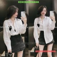 ราคา เสื้อเชิ้ตสีขาวปักหัวใจที่หน้าอก PN0001 hihishopha (26188763198)