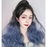 ราคา หางม้าลอนมาม่า รัดเกล้าผมสั้น แฮร์พีซแบบกิ๊ฟ และสีทูโทน ไหมเกรดพรีเมี่ยม CB by lukmee716 (42672606692)