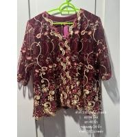 ราคา เสื้อลูกไม้สภาพดีไซส์ใหญ่ (40522942679)