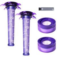 ราคา ชุดไส้กรองสูญญากาศทดแทนสําหรับ Dyson V7, V8 Animal, V8 Absolute และ SV10 เครื่องดูดฝุ่นไร้สาย, อะไหล่ทดแทน #965661-01และ 967478-01 (V8 Slim 4P) (27935362712)