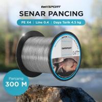 ราคา TaffiSPORT 4 สายตกปลาแบบถัก Strong PE 300M - DM3 (45751315656)