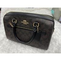 ราคา กระเป๋าทรงหมอน10นิ้ว สีน้ำตาลดำ (18292634325)