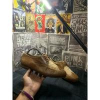 ราคา LINK CO VINTAGE CHARLES JOURDAN SHOES OXFORD LEATHER. 7 1/2 (25.5-26 CM) (49052568852)