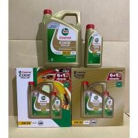 ราคา น้ำมันเครื่องสังเคราะห์ 100% Castrol Edge Pickup 5w-30 ดีเซล 6+1 ลิตร (11126213781)