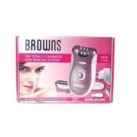 ราคา BROWNS เครื่องกำจัดขน 2in1 รุ่น BS-2068 เครื่องถอนขนรักแร้ โกนขน และ ถอนขนได้ในเครื่องเดียวกัน (16542404585)