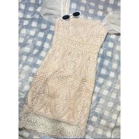 ราคา เดรสลายลูกไม้ฝรั่งเศส (41870594015)