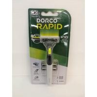 ราคา DORCO RAPID ที่โกนหนวด 2 ใบมีด (1ด้าม + ใบมีดโกน 3 ชิ้น) (20148016421)