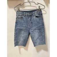 ราคา กางเกงยีนส์ขาสามส่วนผ้ายืด ✅มือ2 (22040085678)