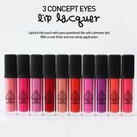 ราคา 3CE Lip Lacquer ลิปสติกแบบจุ่ม สีคมชัด ติดทนนาน (222797175)