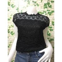 ราคา เสื้อลูกไม้ อก40-42#เสื้อลูกไม้สาวอวบ#แขนกุด#รุ่น4210 (8211230493)