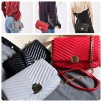 ราคา Topshop OBI Quilted Crossbody Bag (215819699)